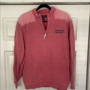 Vineyard Vines Men's Zip Up in Pink